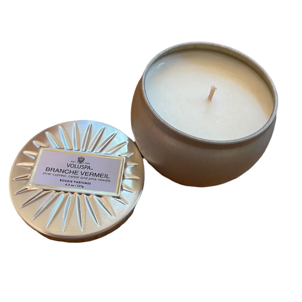 Voluspa Petite Tin Candle - Branche Vermeil